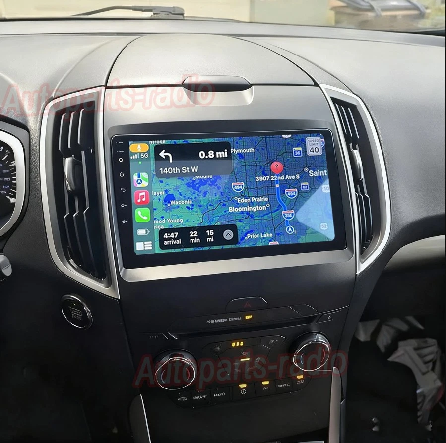 For 2015-2018 Ford Edge Android 15 Apple Carplay Car Stereo Radio GPS Navi FM BT Foto 2 de 4