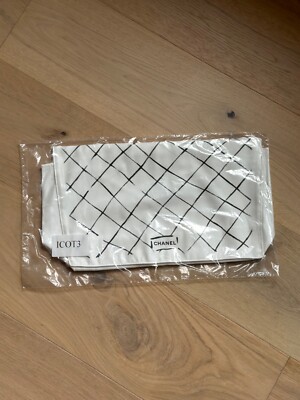 NEW 100% Authentic CHANEL Karl Lagerfeld JUMBO Flap Dust Bag ICOT3