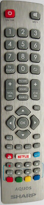 Originale Sharp  Aquos Fernbedienung SHW/RMC/0121 für TV