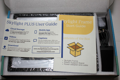 Skylight SKY-V3 Digital Picture Frame 10'' Inch Wi-Fi Enabled New Open Box