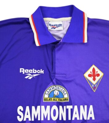 Reebok 1995-96 FIORENTINA SHIRT TRIKOT L | eBay