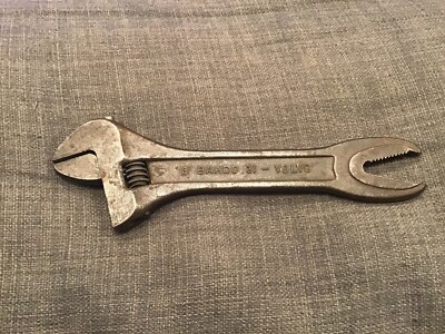 Vintage AB  BAHCO 31 VOLVO Alligator 8'' Adjustable Spanner made in Sweden