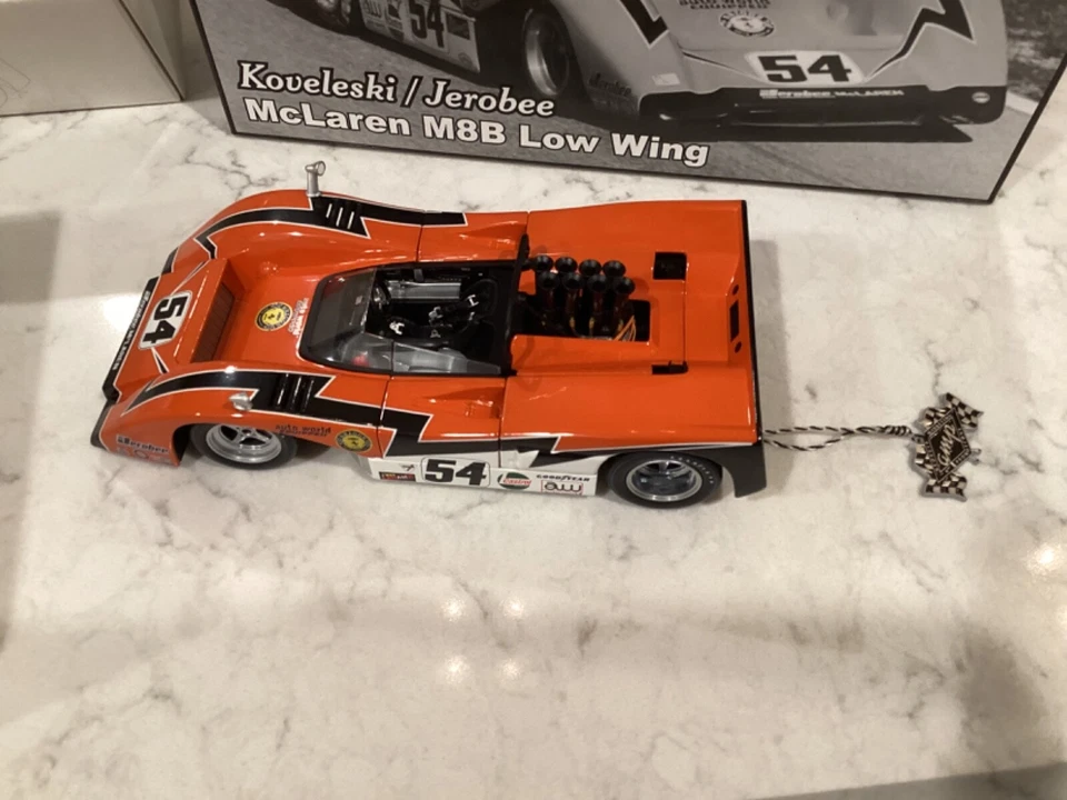 GMP 1:18 Koveleski/Jerobee McLAREN M8B ALA BAJA CAN AM COCHE DE CARRERAS FUNDIDO A PRESIÓN Foto 3 de 4