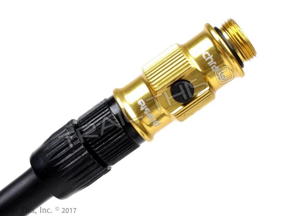 Bomba de cuadro de bicicleta Lezyne ABS Micro Floor Drive HP alta presión 160 PSI Presta/AV Foto 4 de 4