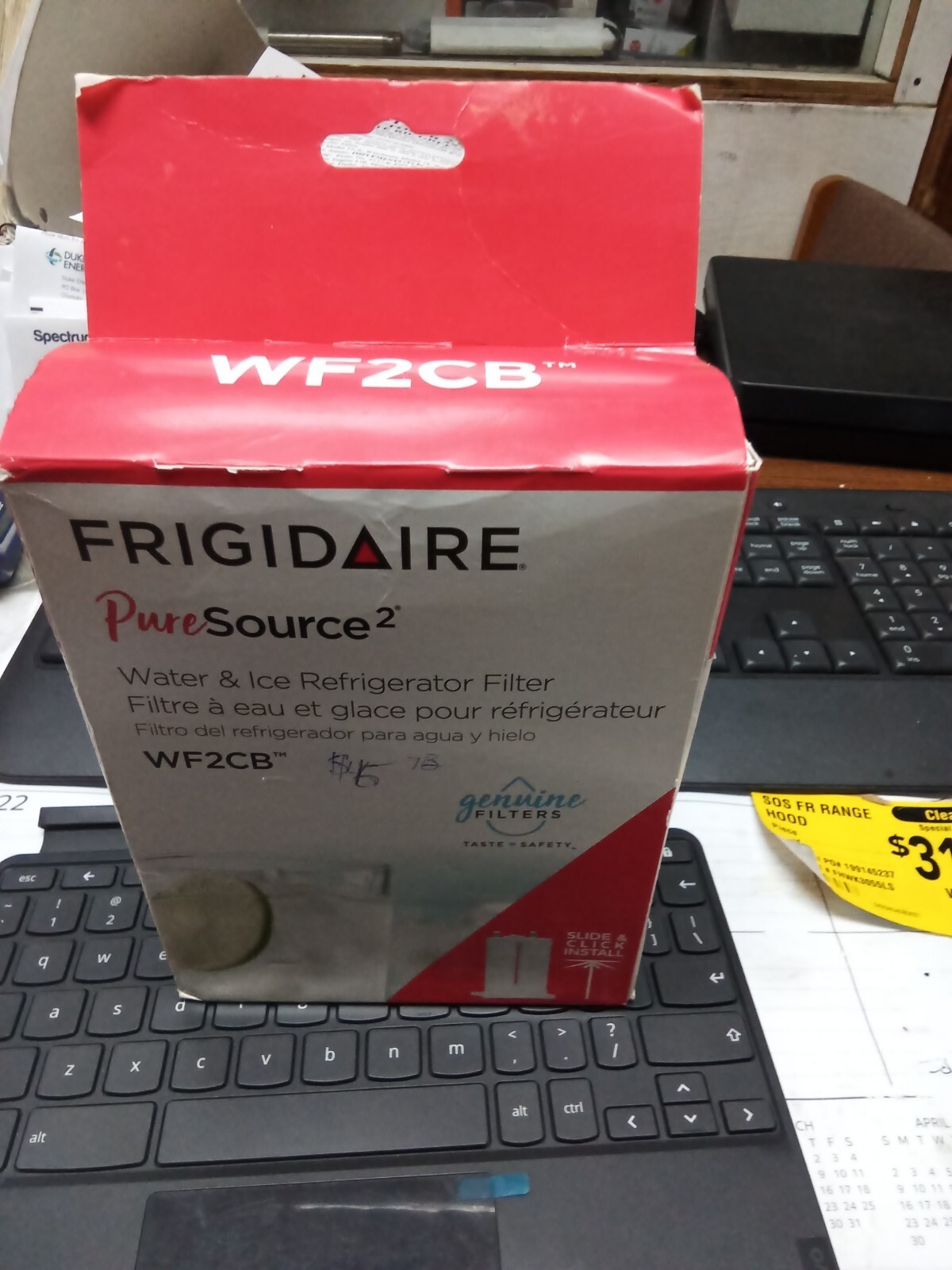 Frigidaire WF2CB FC100 46-9911 PureSource2 Genuine Refrigerator Water Filter