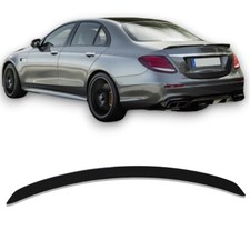 REAR SPOILER LIP BLACK GLOSSY fits for Mercedes W213 E-Class 2016-2022