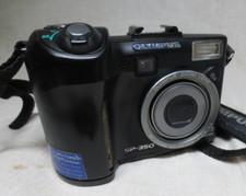 Olympus SP Series SP-350 8.0MP Digital Camera - Black Tested Read