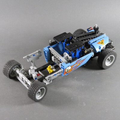 LEGO  Technic 42022 Hot Rod Racer Chassis Fahrgestell Achse Lenkung Rad Panel