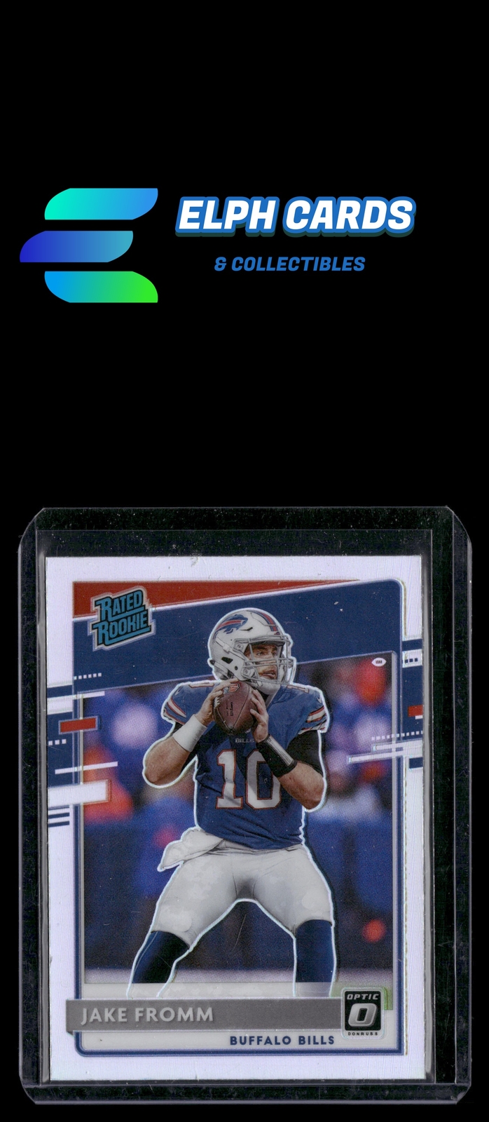 2020 Donruss Optic #155 Jake Fromm Holo