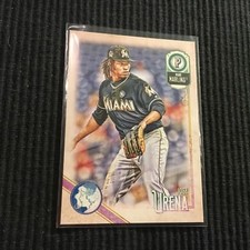 2018 TOPPS GYPSY QUEEN #138 JOSE URENA *GQ LOGO SWAP*  MIAMI MARLINS