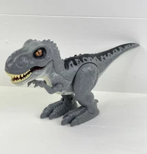 ROBO Alive attacking grey T-Rex battery powered robotic toy by Zuru tested works