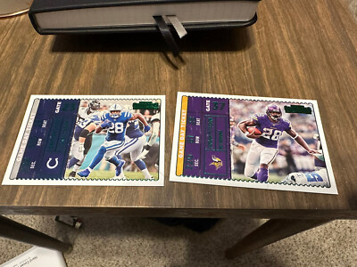 2022 Panini Contenders Game Day Ticket #GDT-ADP, JTA Peterson & Taylor GREEN