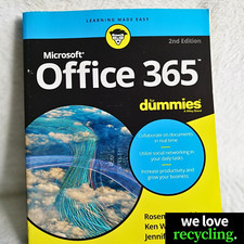 Office 365 For Dummies 2e, Withee, Rosemarie - Excellent Condition.
