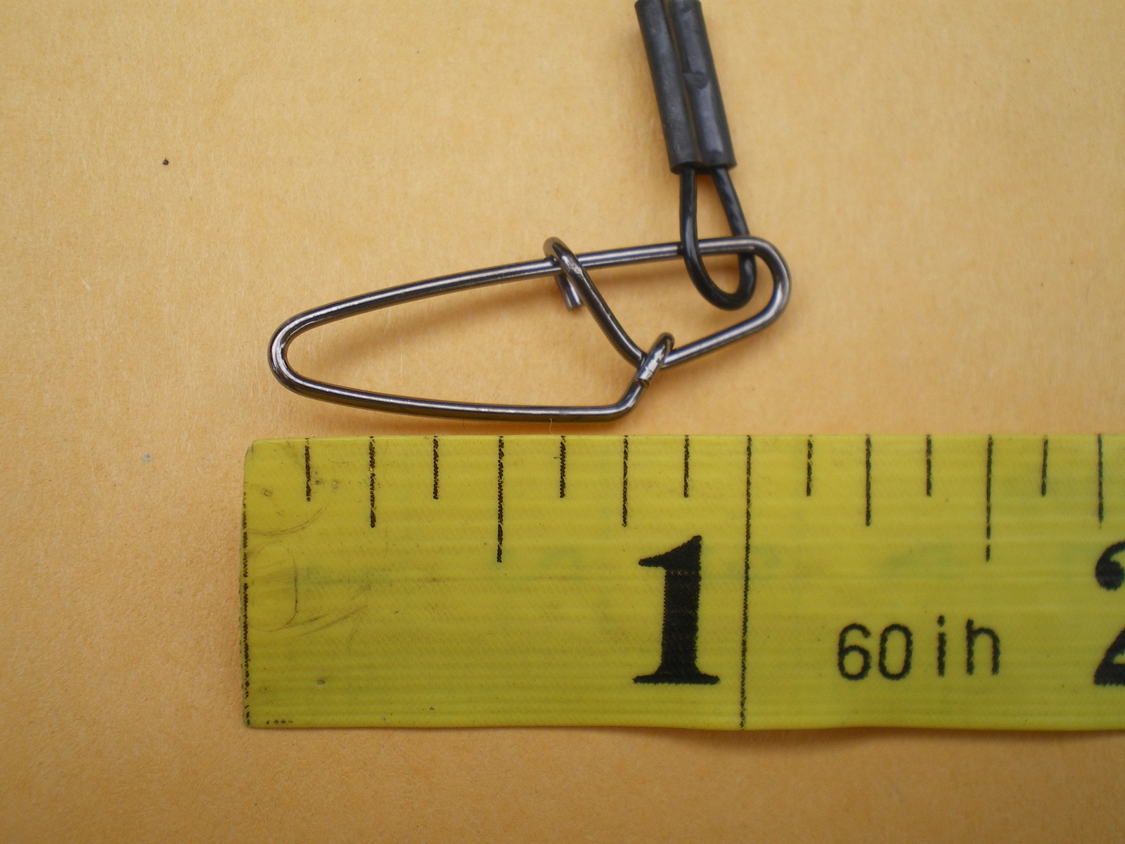 15 S.S. WIRE SPINNER LEADER 6", 9", 12" 80 LBS TEST 5 EA. W/BALL