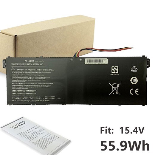 Batterie AP18C7M pour Acer Swift 5 SF514-54T et SF514-55GT de 3600mAh