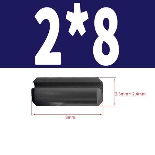 Black Spring Pins Split Tension Roll Pin 65 Mn steel M1.5 M2 M2.5 M3 M4 M5-M12 - Picture 27 of 156