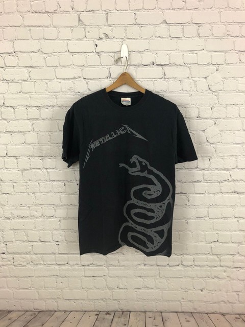 metallica black album shirt