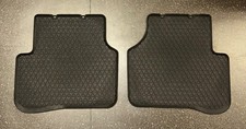 VW PASSAT 2011 TO 2015 REAR RUBBER MATS 3C006151282V *GENUINE* 	