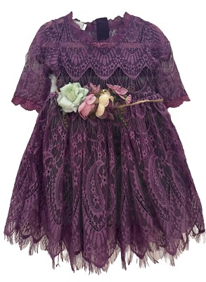 trish scully purple dress The Villain Doll Dress
