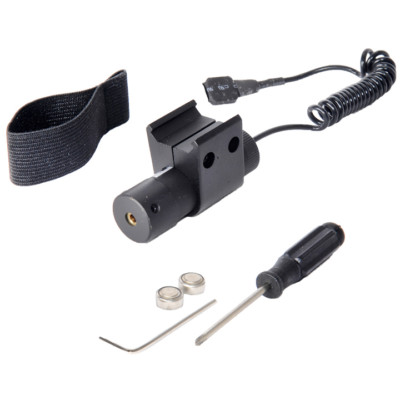 #ad #ad BBTac Red Laser for Airsoft Guns Adjustable Sight w Pressure Switch amp; Mount $12.99