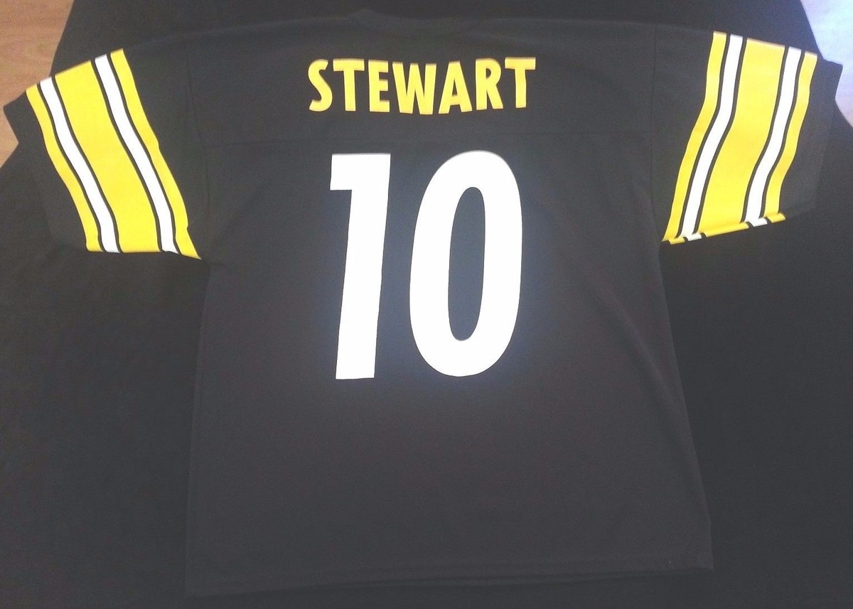 Kordell Stewart Pittsburgh Steelers Logo 7 football jersey men sz