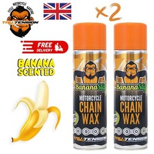 Tru-Tension | Motorrad Kettenwachs | Motorrad Anti-Fling PTFE Wachs | 500ml (2X)