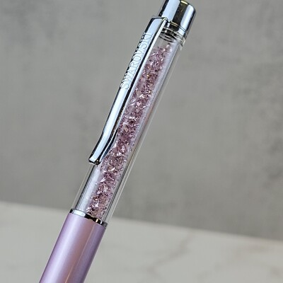 SWAROVSKI Crystalline Lady Ballpoint Pen Lilac - In Good Condition 