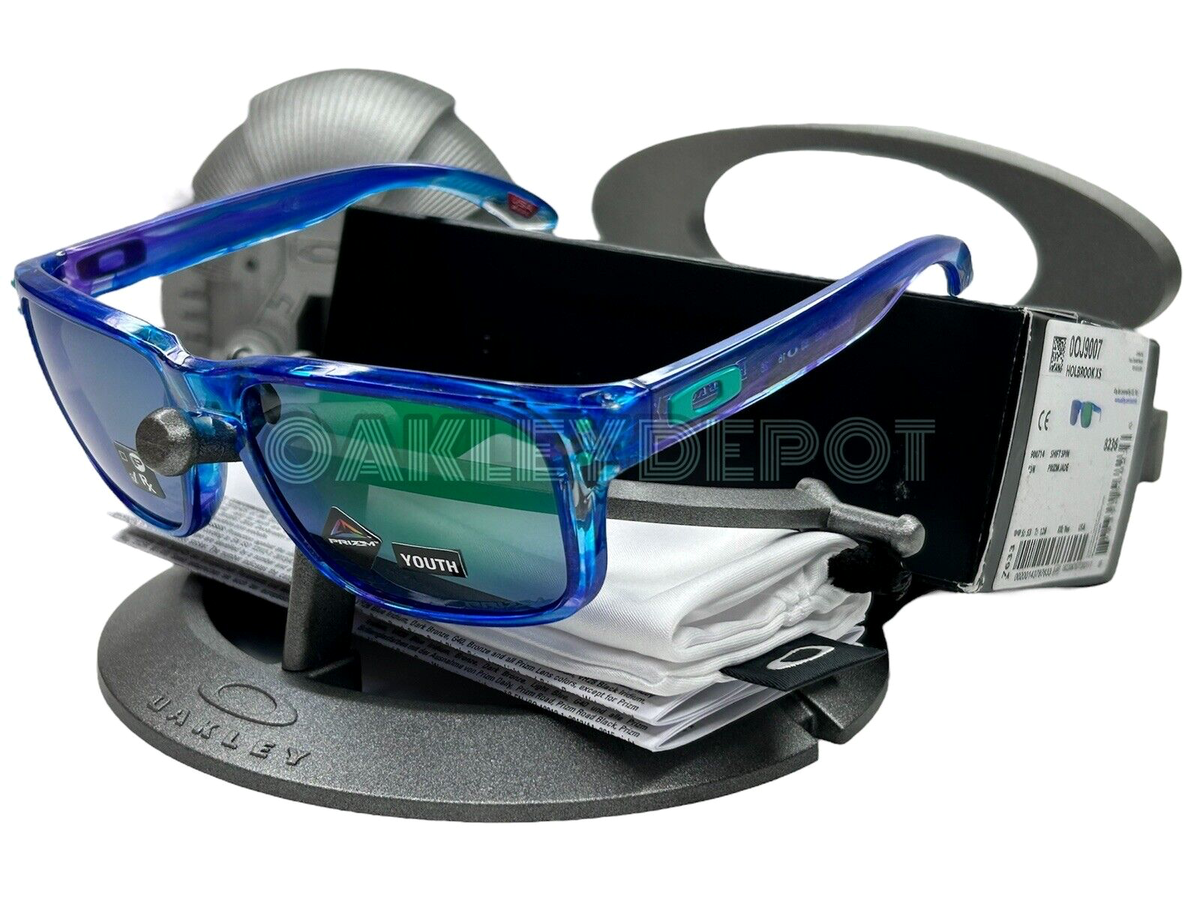 ✓🕶️ OAKLEY HOLBROOK XS 0J9007 SHIFT SPIN/PRIZM JADE YOUTH