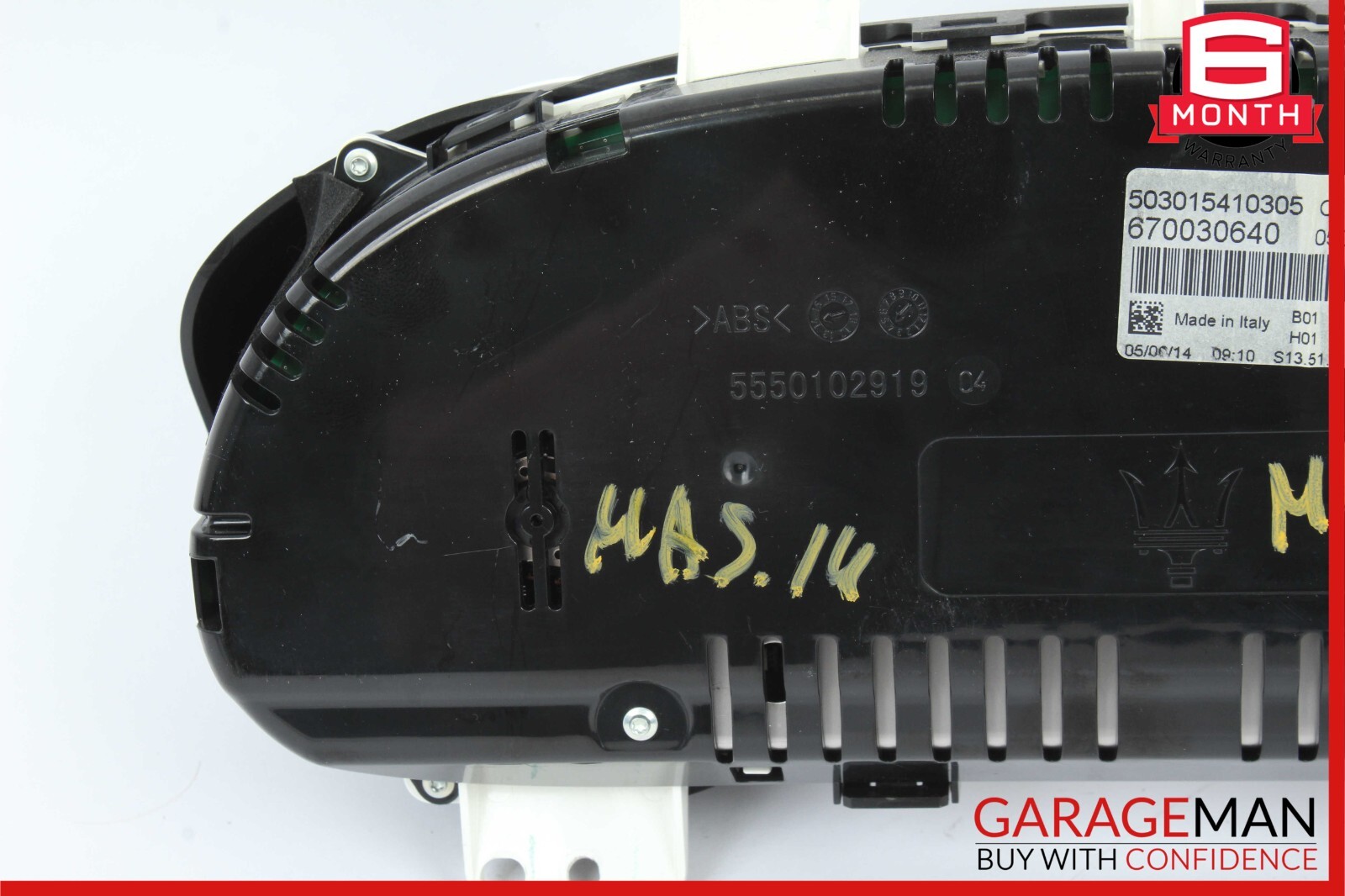 14-17 Maserati Ghibli Speedometer Odometer Instrument Cluster Gauge Assembly OEM