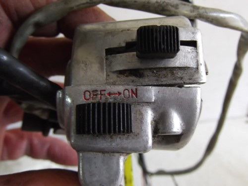 HONDA RIGHT HAND SWITCH HONDA CB CJ CD C ? 1970s 1980s SWITCH - Picture 2 of 7