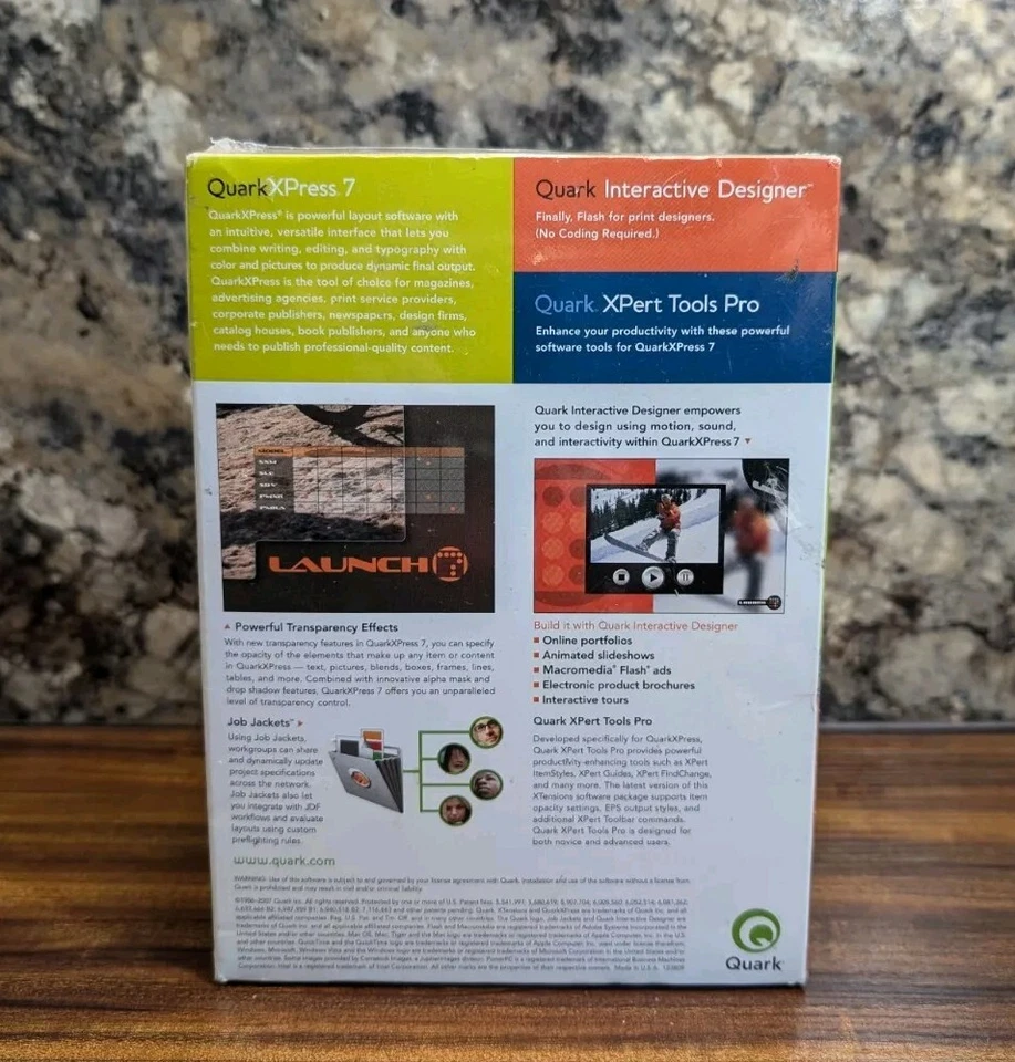 Brand New QuarkXPress 7 Upgrade for Mac AND Windows Factory Sealed - Image 2 of 4