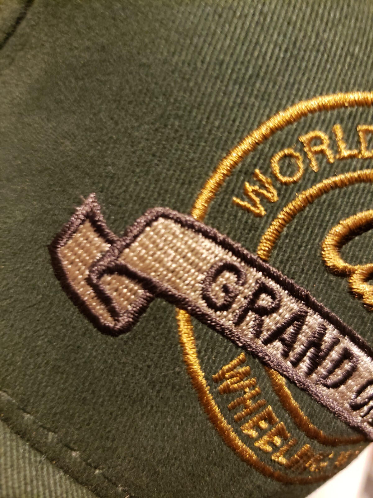 Cabela’s Grand Opening Wheeling WV Baseball Cap leath… Gem