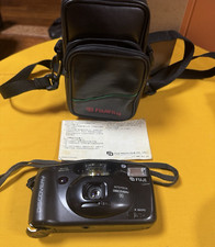 Fuji Discovery 90 Date 35mm Film Camera Auto Focus w/ Case,manuel 565