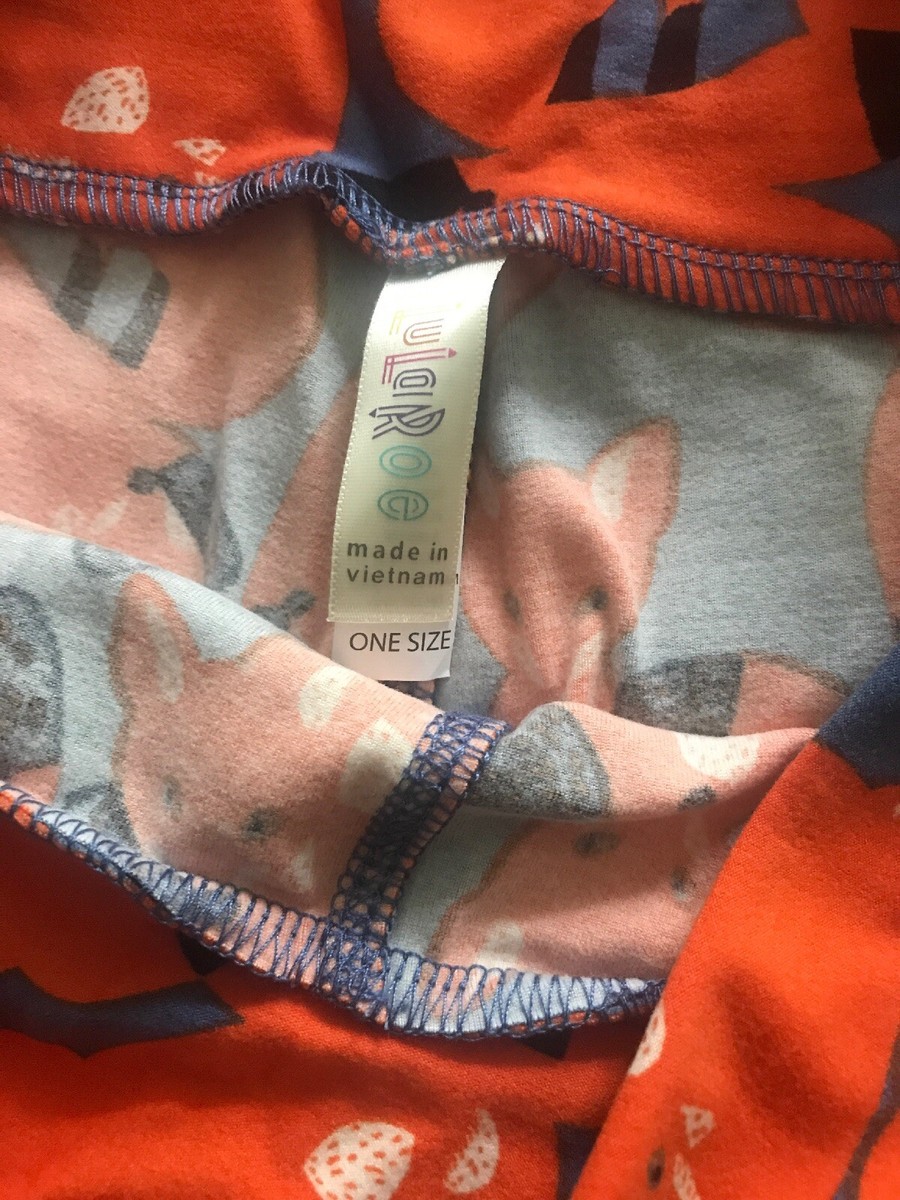 Leggings LuLaRoe Taille Unique Lion - Motif Rare Licorne !