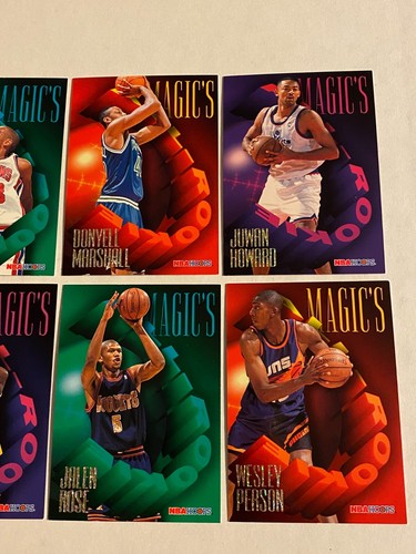 1995 Skybox NBA HOOPS MAGIC'S All-Rookie Set - Complete AR1-AR10 - NBA Rookies - Imagen 5 de 7