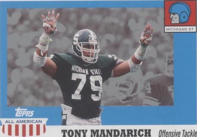 2005 Topps All American Retired Edition Tony Mandarich #74 - 1 of 2