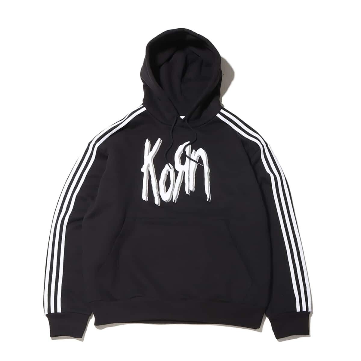 Size L adidas Originals x Korn Parker Hoodie Black IN9102 Men's | eBay