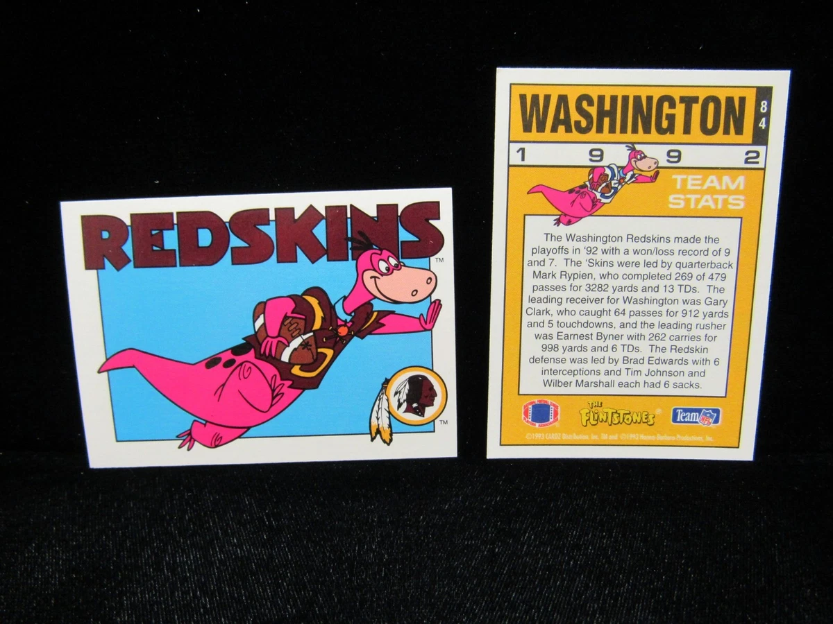 1993 CARDZ Team NFL The Flintstones Football Trading Cards for