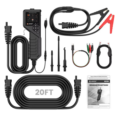 PB600 12V 24V Auto Power Probe Kit Stromkreis Multimeter Tester Einspritzdüse Akku