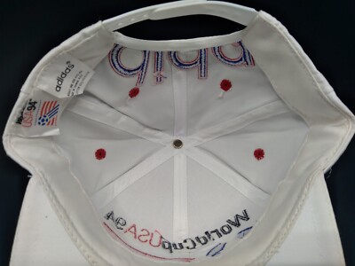 World Cup USA 1994-Adidas- Adult Knapback Cap-Authentic-Rare-Mint