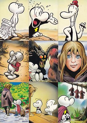 BONE SERIES 1 1994 COMIC IMAGES COMPLETE BASE CARD SET OF 90 MC