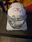 Tom Brady Signed Patriots Ice Alternate Mini Helmet Steiner Sports Authenticated