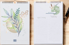 Stampin' Up Perpetual Beauty Calendar Kit Birthday Calendar Stamp Set English