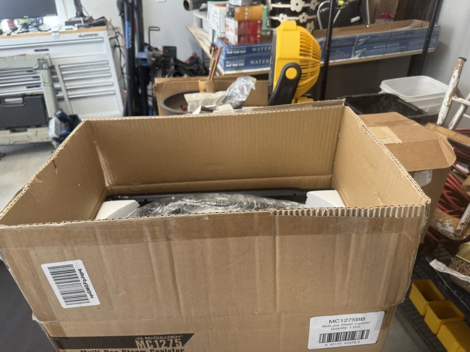Limpiador de vapor de alta resistencia MCCULLOCH MC1275 Foto 3 de 3