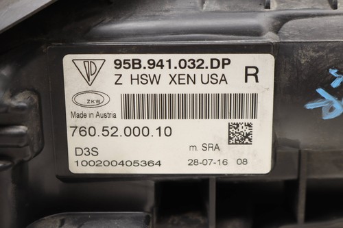 *AS-IS* 2015-2018 PORSCHE MACAN - Right HID Xenon Headlight / Headlamp - Picture 2 of 8