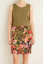 J. Jill Women’s Floral Skirt Size 14 Flower Garden Cottagecore Fall Transitional