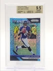 LAMAR JACKSON 2018 PANINI PRIZM ROOKIE BLUE SHIMMER RC 9/9 BGS 9.5 Q4214