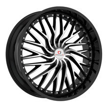 20 Cavallo Clv-43 Gloss Black Machined Wheel 20x8.5 5x108 5x4.5 35mm Rim