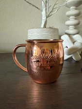 Moscow Mule Copper Mug Deep Eddy Vodka NIB