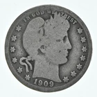 1909-O Barber Quarter *6121